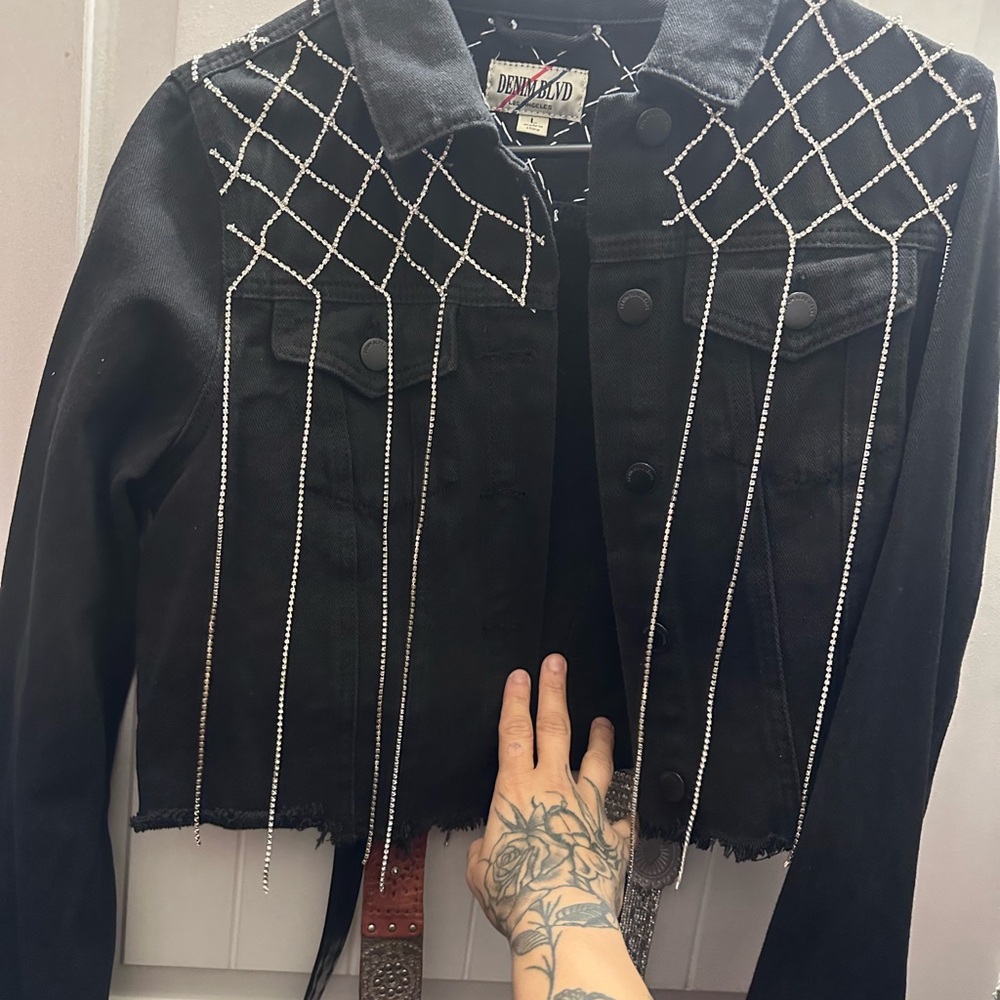 Blingy Jean Jacket